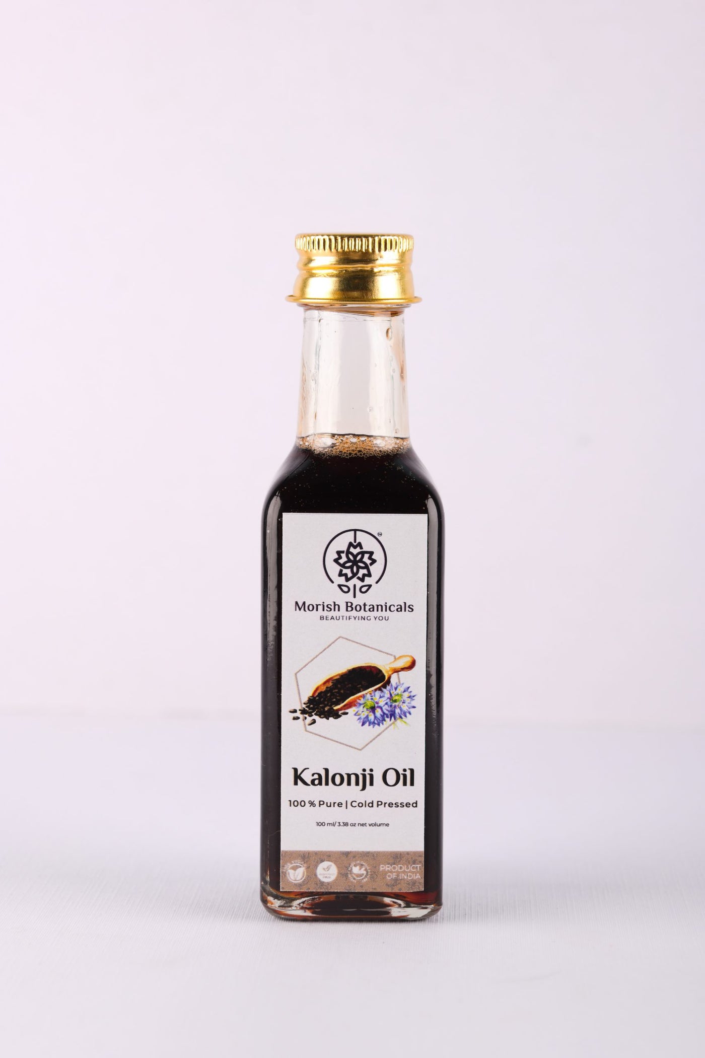 Kalonji Oil 100ml ( Cold Pressed Nigella Seed Oil)