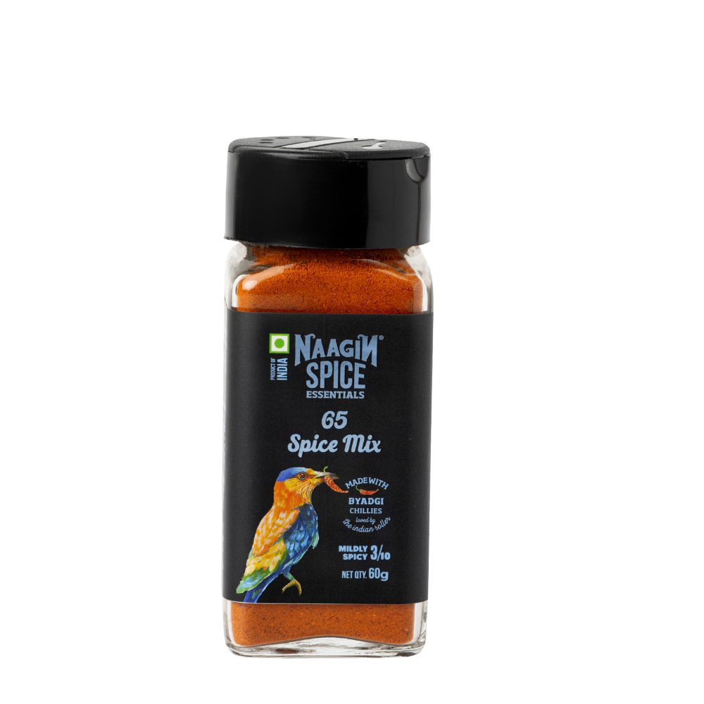 Naagin Spice Essentials | 65 Spice Mix-60 (g) | Mildly Spicy Premium Spice Blend