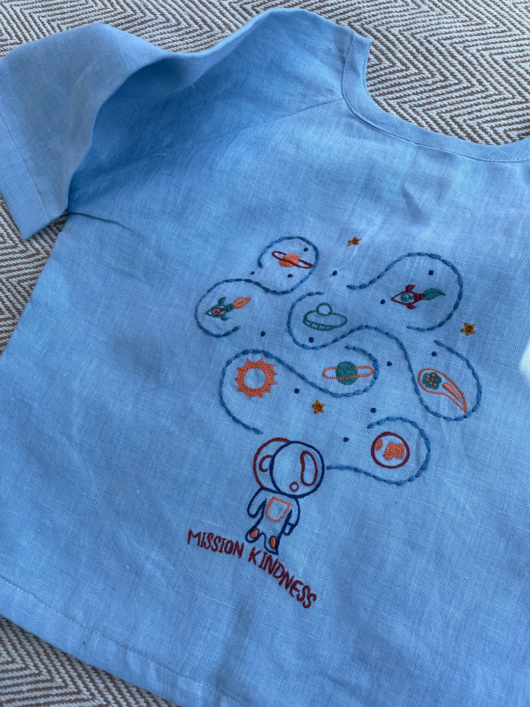 Bhaakur Mission Kindness  Linen Co-ord Set