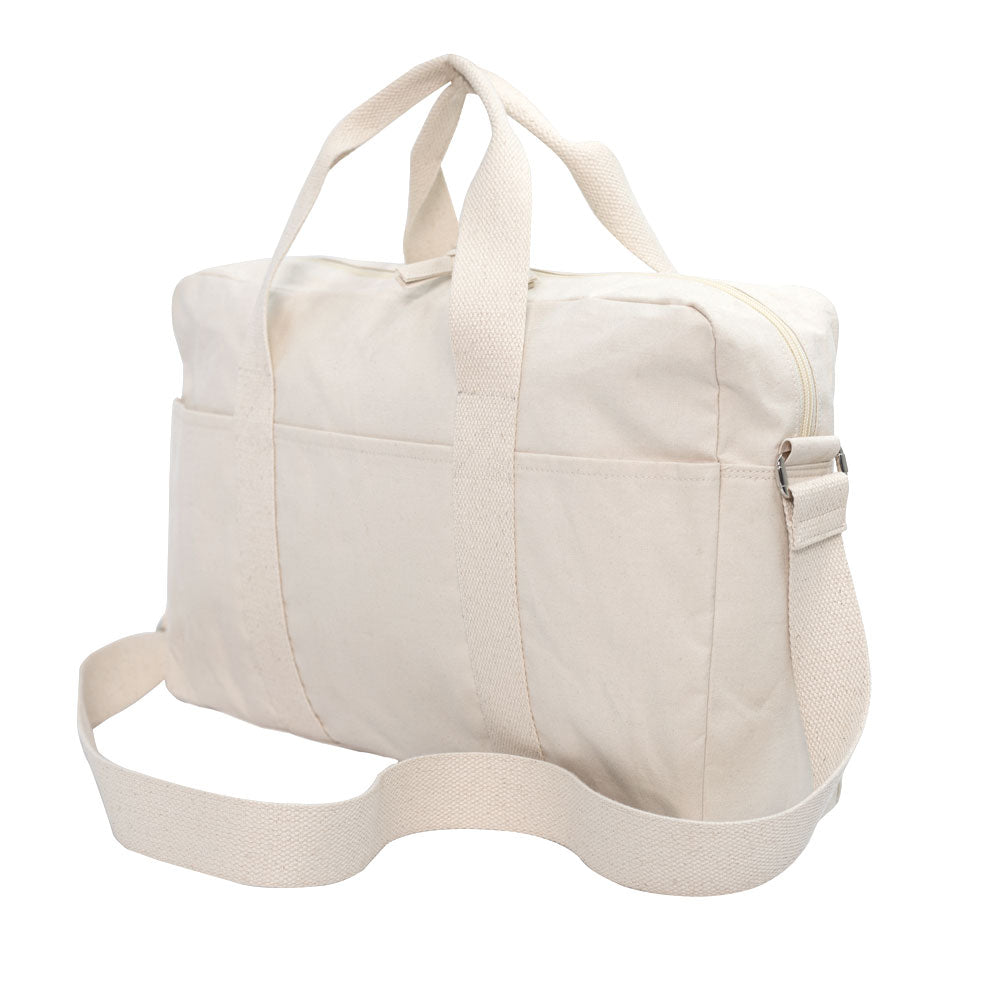Akiiko Classic Duffel Bag | Cotton Canvas, Long Strap