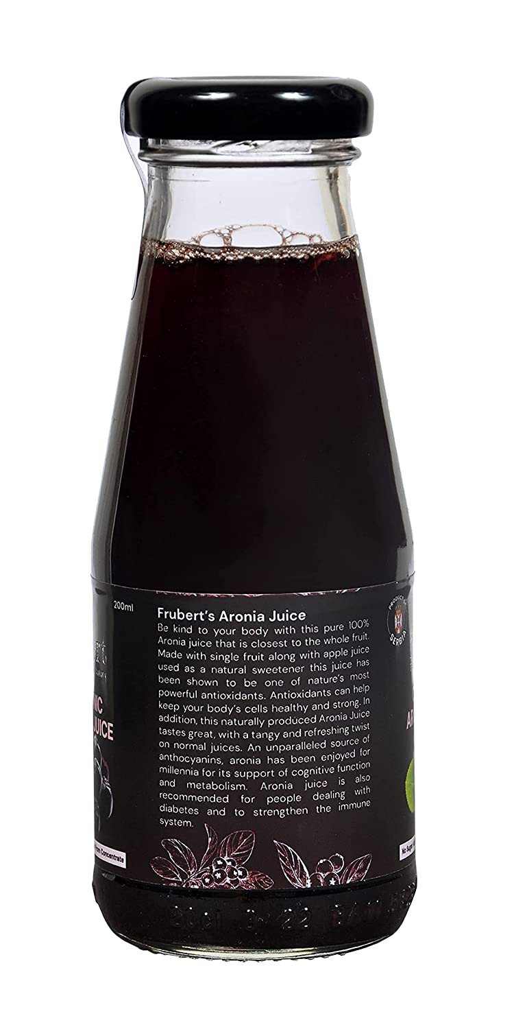 Frubert Organic Aronia juice - 200 grams