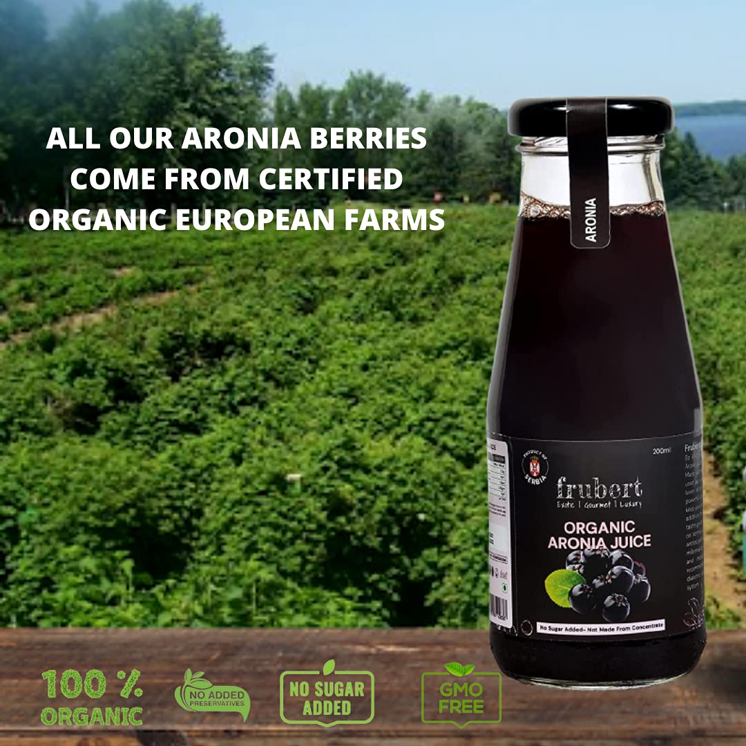 Frubert Organic Aronia juice - 200 grams