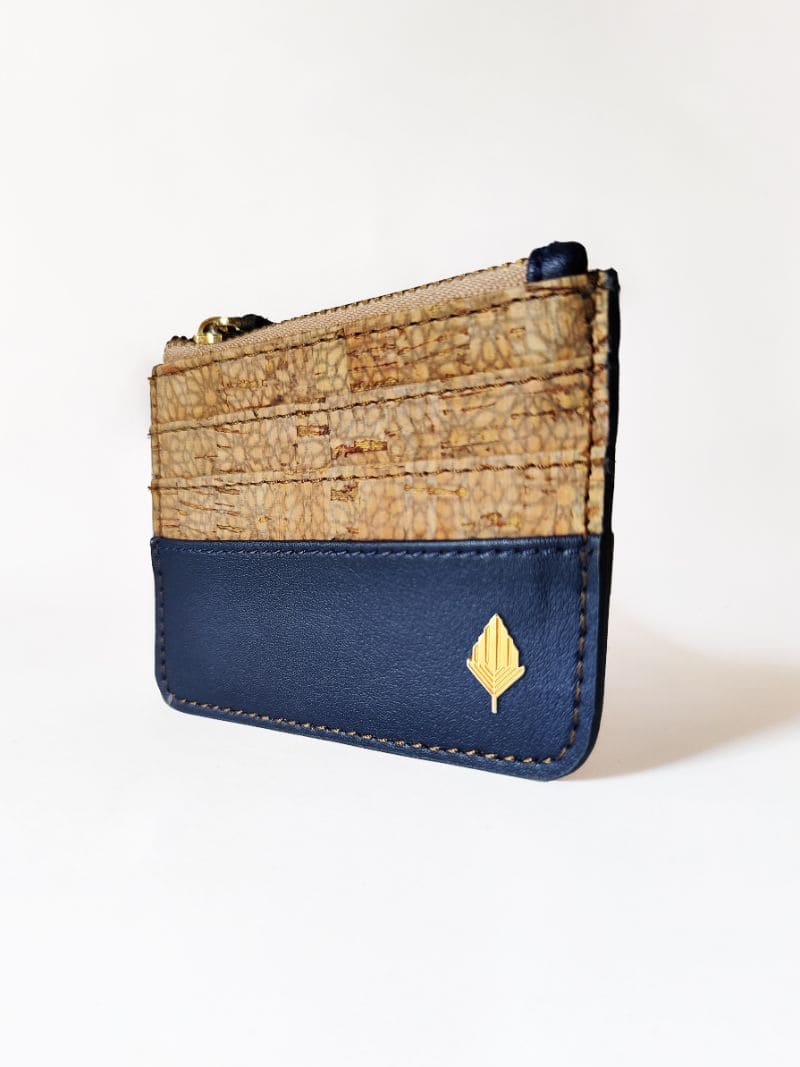 Iris - navy blue wallet
