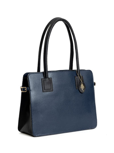 Aranyani - Navy Blue & Black Handbag