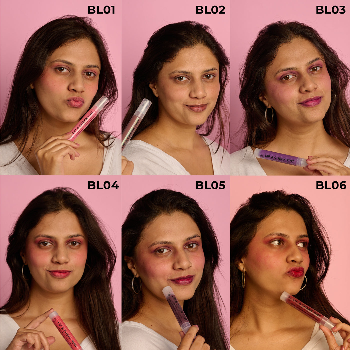 The Harkoi Lip & Cheek Tint - Feminine Pink - BL04