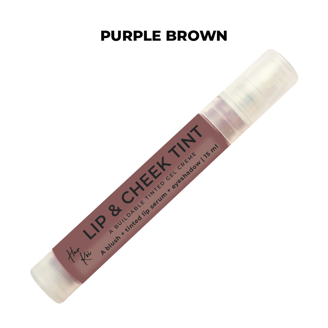 The Harkoi Lip & Cheek Tint - Purple Brown - BL05 - 15ml