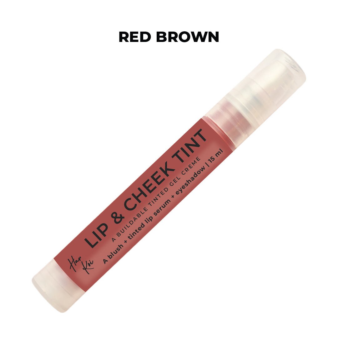 The Harkoi Lip & Cheek Tint - Red Brown - BL06 - 15ml