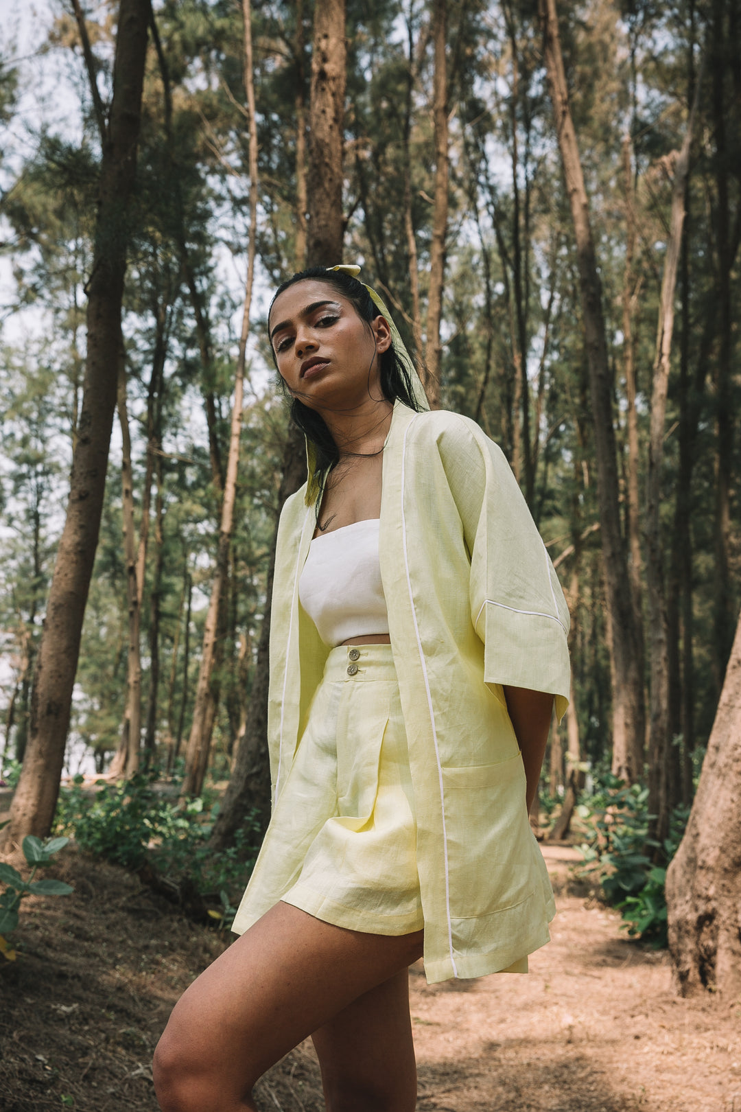 B Label Sakura Kimono Overlay