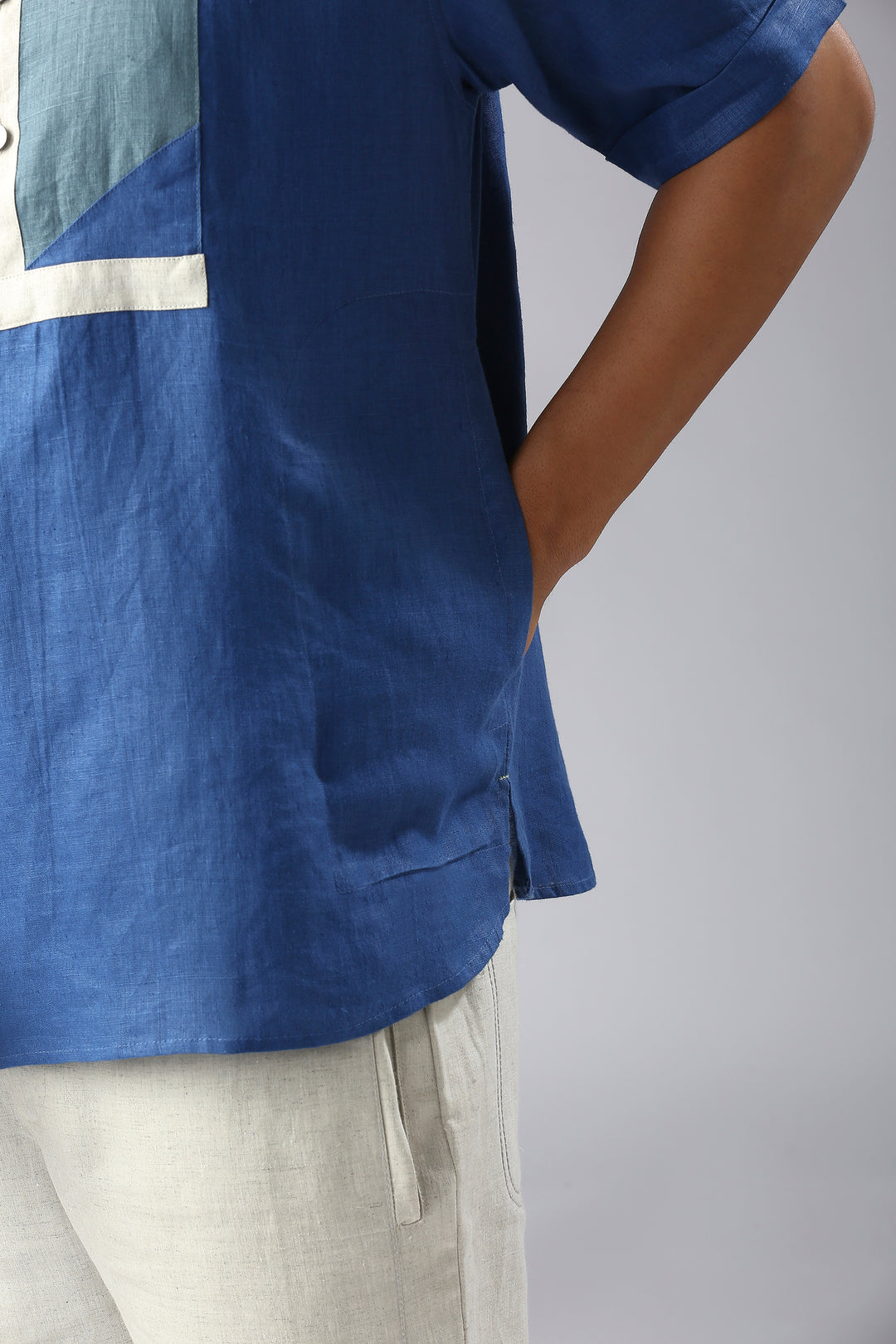 B Label Cypress Colour Blocked Shirt
