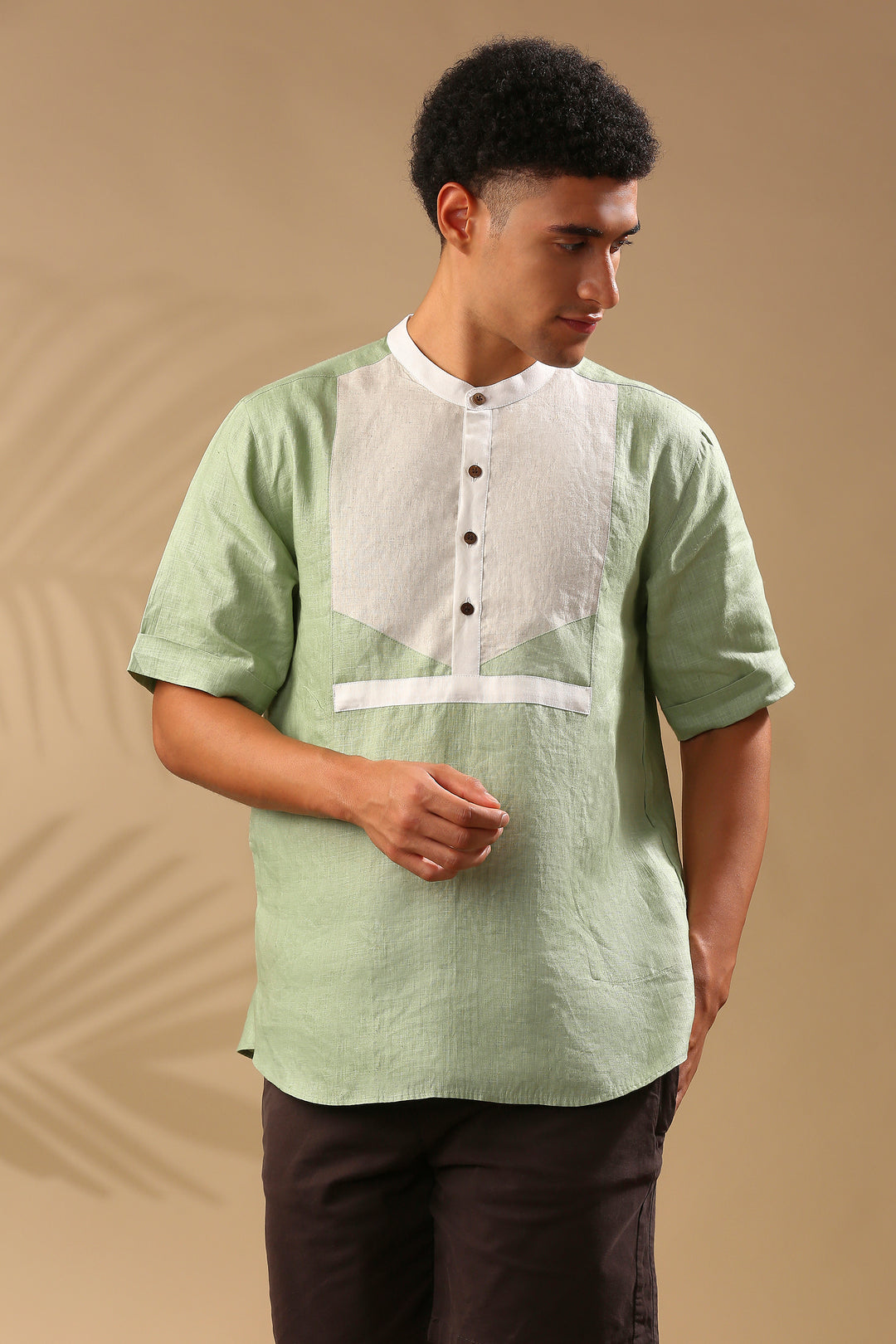 B Label Cypress Colour Blocked Shirt