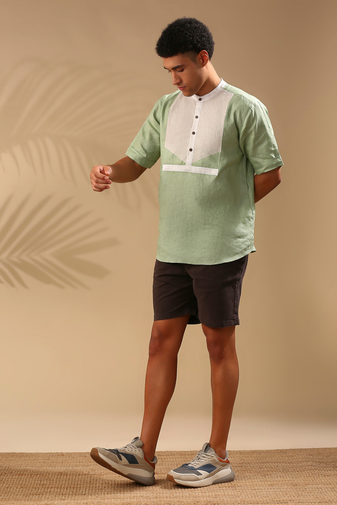 B Label Cypress Colour Blocked Shirt