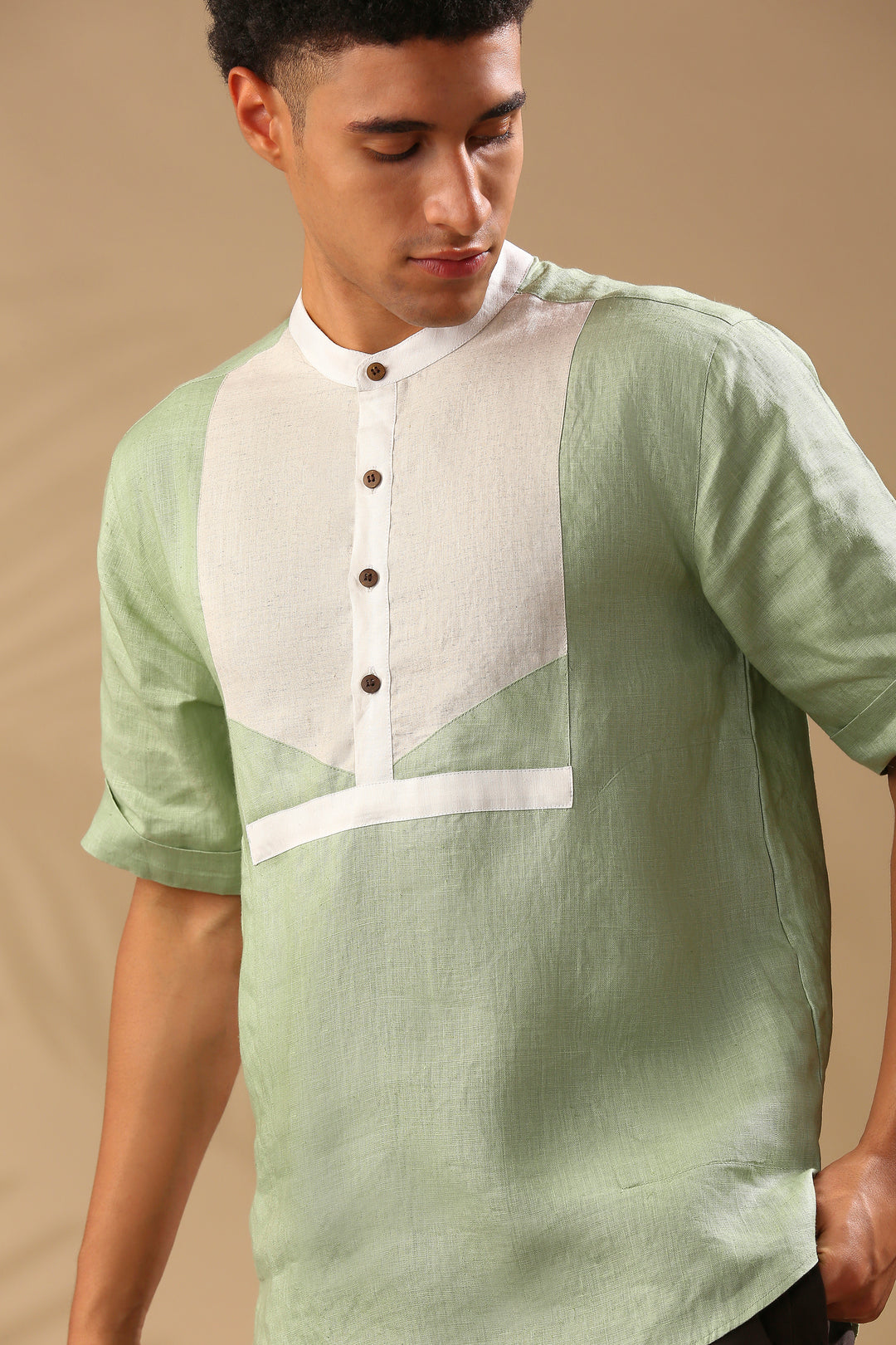 B Label Cypress Colour Blocked Shirt