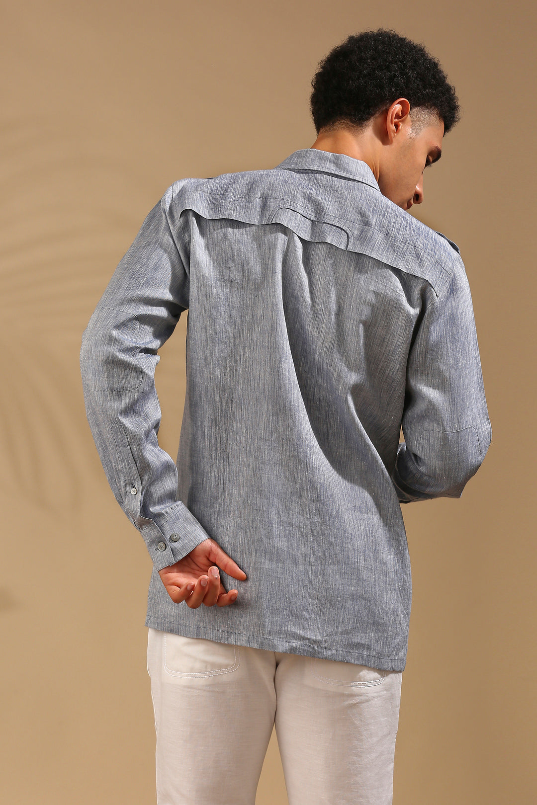 B Label Sequoia Elbow Patch Shirt