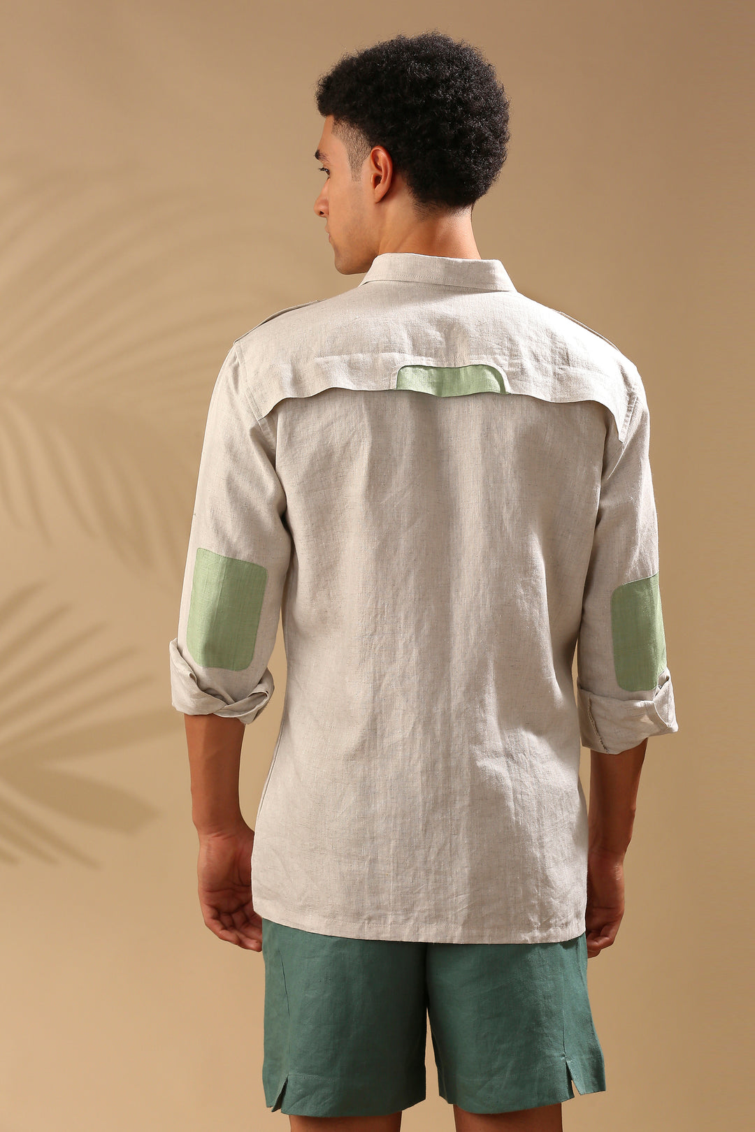 B Label Sequoia Elbow Patch Shirt