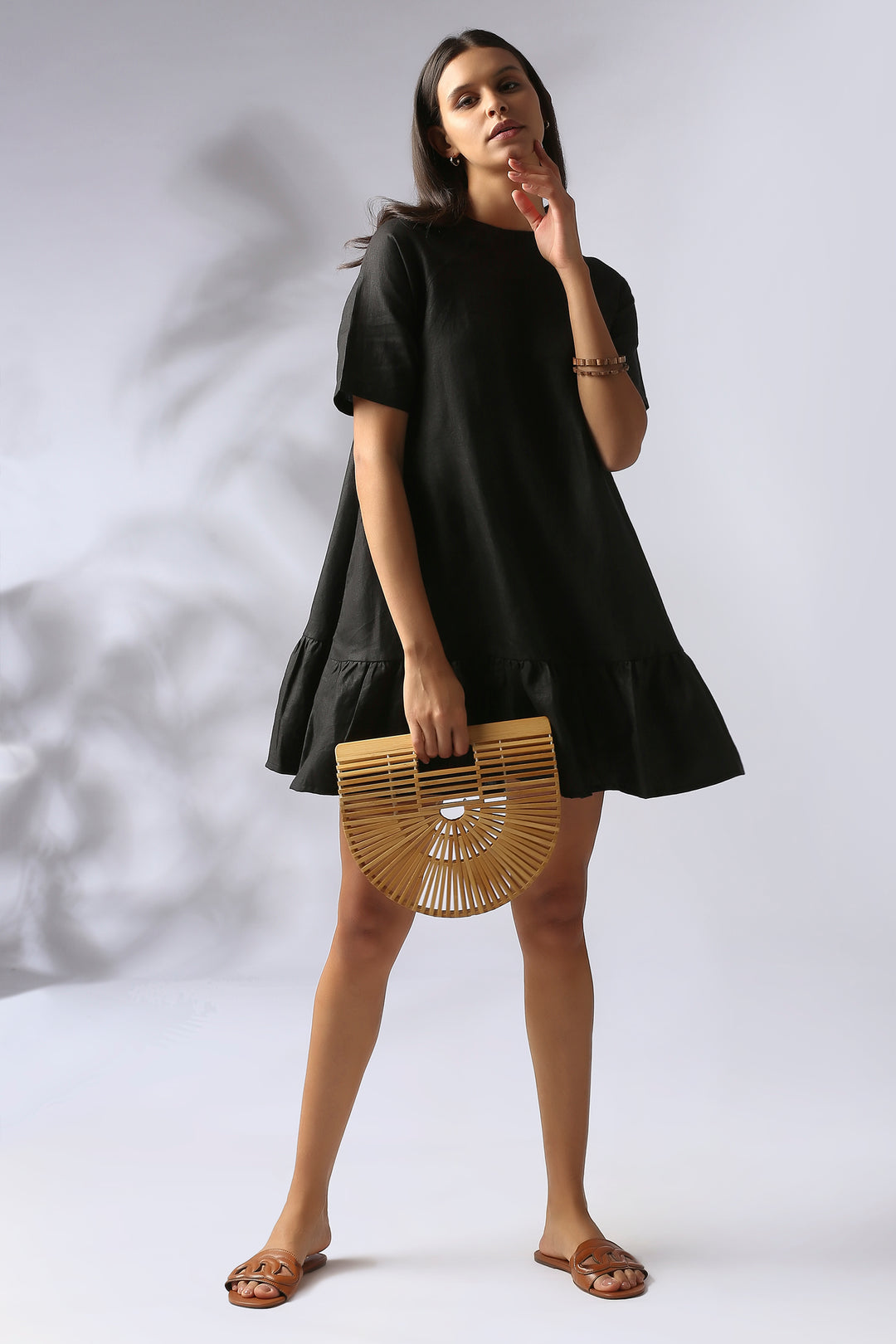 B Label Wisteria Gathered Dress