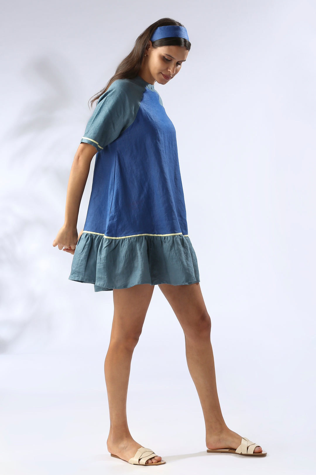 B Label Wisteria Gathered Dress