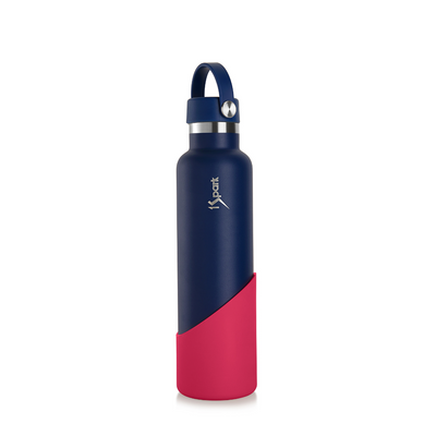 Triple Insulated Bottle - Blue + Hot Pink