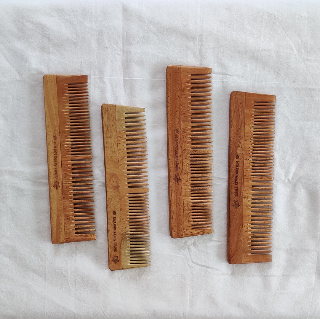 Clan Earth Neem Wood Comb