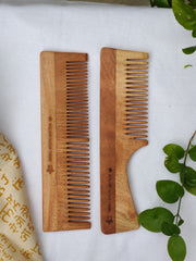 Clan Earth Neem Wood Comb - Mixed Combo Pack