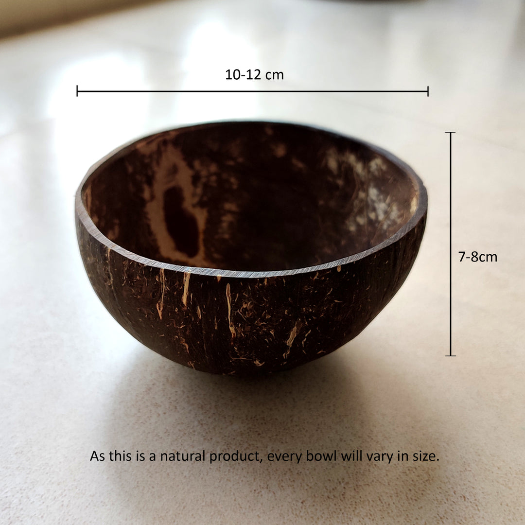 Greenfootprint Coconut Shell Bowls (250ml)