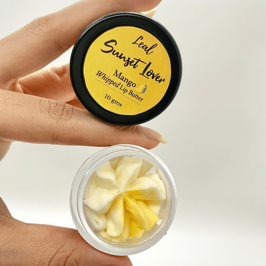 Leal Cosmetics Sunset Lover Mango Whipped Lip Butter | Vegan Lip Care | 10 g