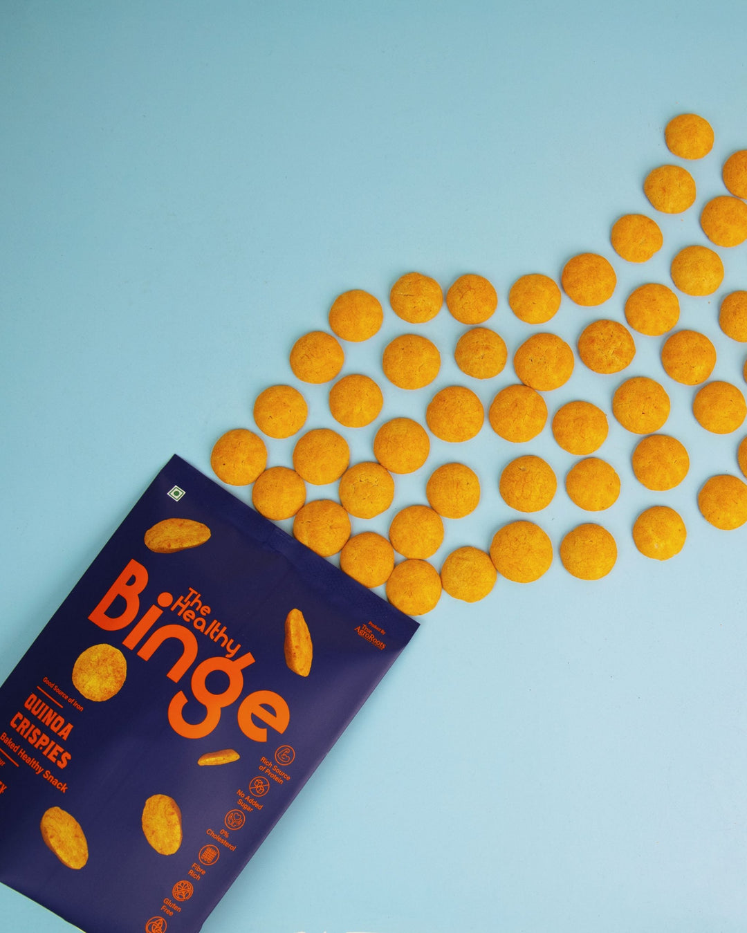 The Healthy Binge Quinoa Crispies - Pack of 9