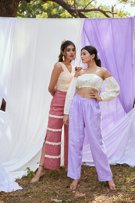 Rose Shadow Trousers