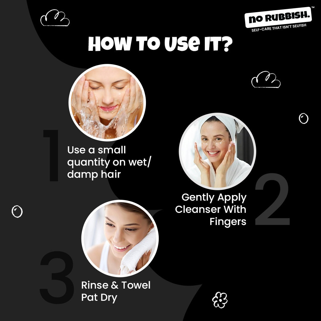 No Rubbish Facial Cleansing Gel (100gms)