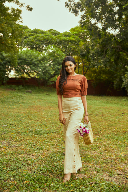 Nutmeg Breezy Blouse