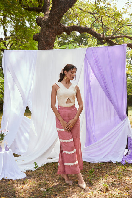 Rose Shadow Trousers