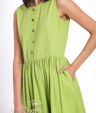 Summer Green Dress