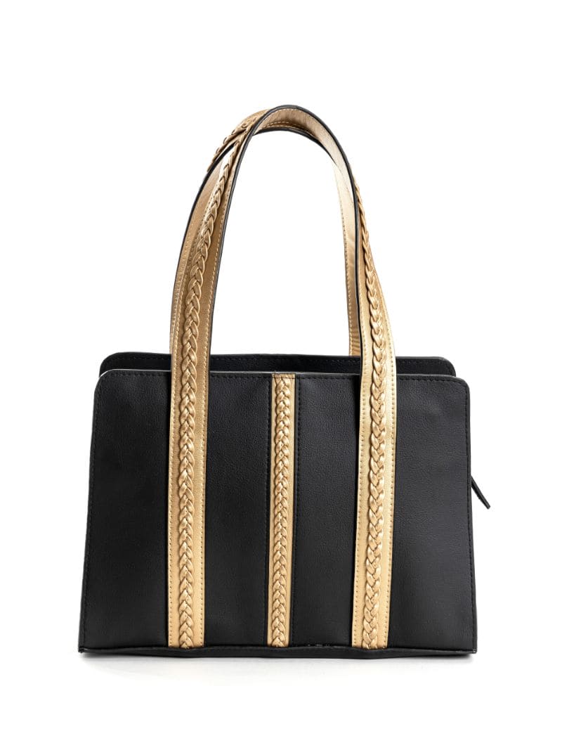 Gaia - black & gold shoulderbag