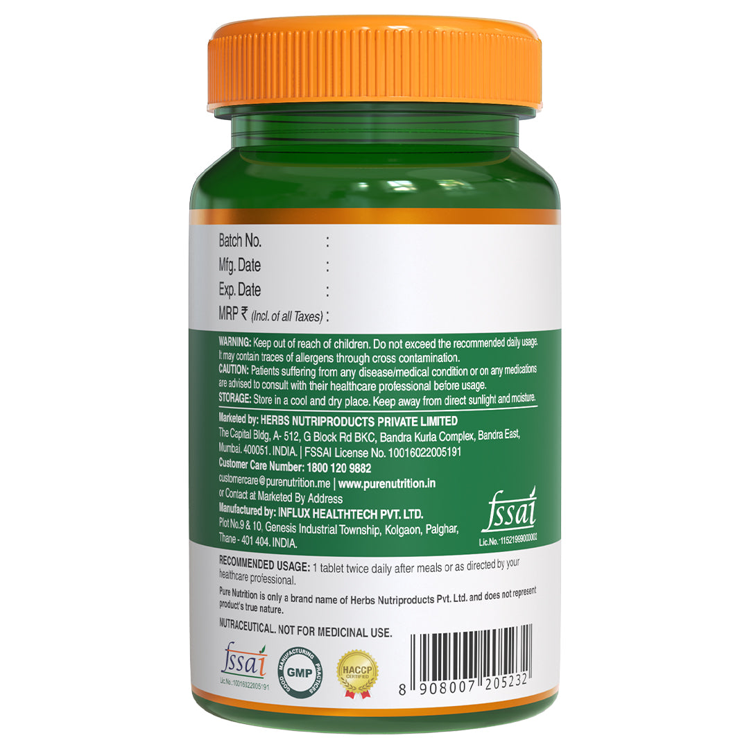 Vegan Glucosamine l Joint Support Supplement - 60 Tablets