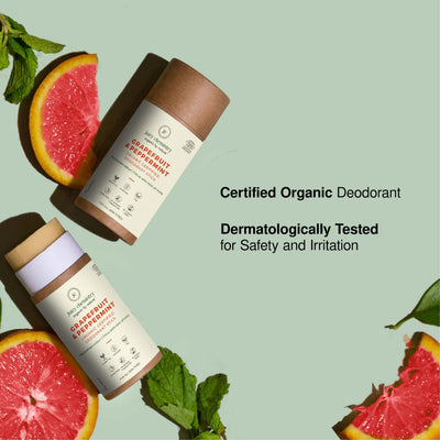 Grapefruit & Patchouli Organic Deodorant Stick -70gm