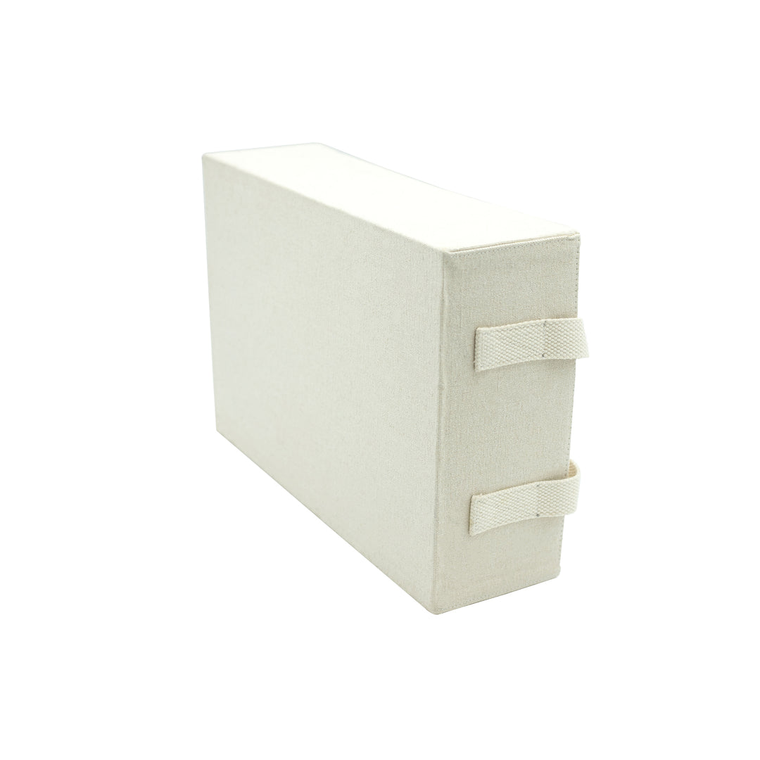 Akiiko Classic Storage Tray | Cotton Canvas, Fabric Handles