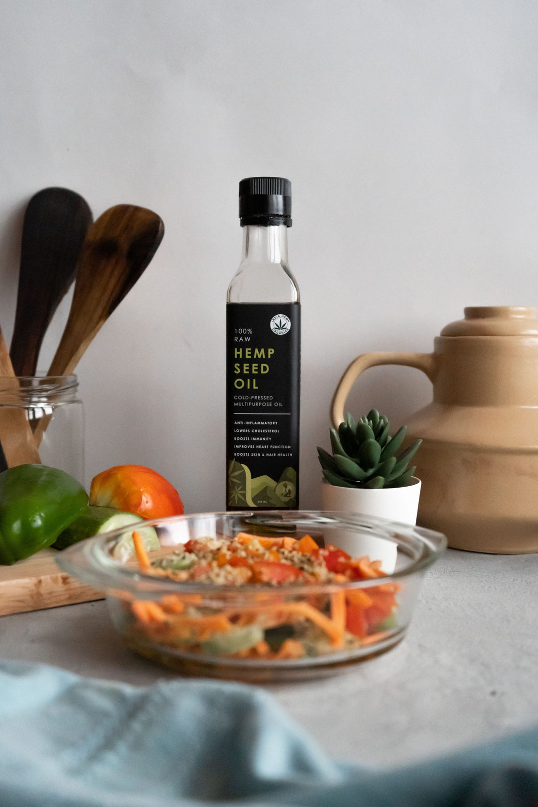 India hemp Organics Hemp Seed Oil