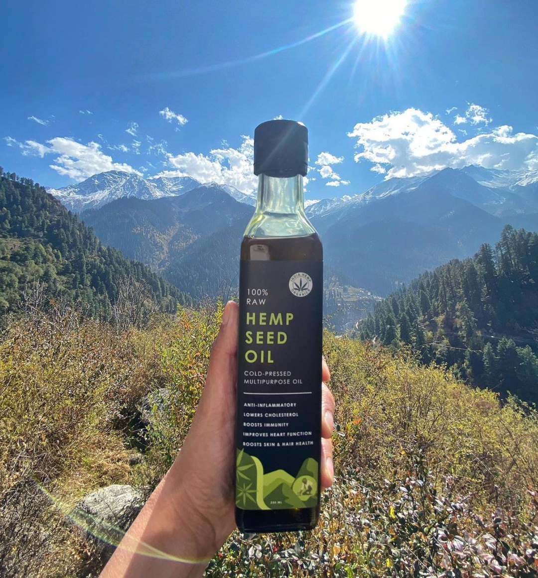 India hemp Organics Hemp Seed Oil