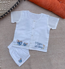 Bhaakur The Tortoise Jhablas/Vests Set