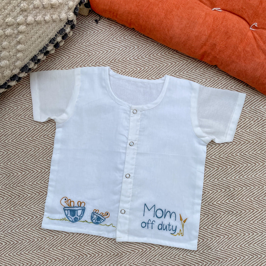 Bhaakur Set of 2 Jhablas/Vests- Tortoise