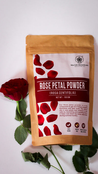 Rose Petals Powder [Shade dried, no additives]