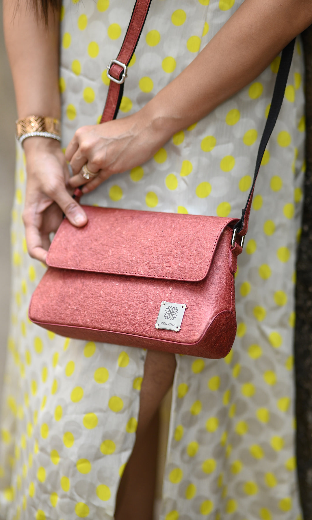 Natural Cross -body Bag