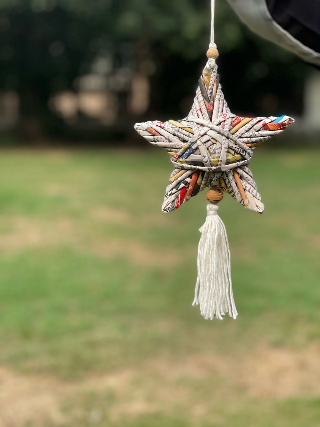 Upcycled Paper Stars