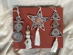 Upcycled Paper Ornaments