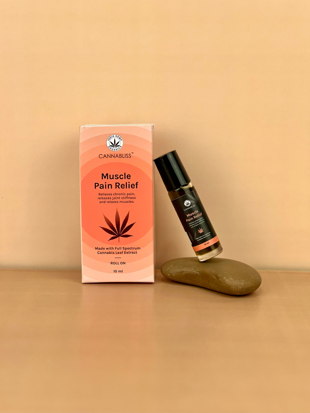 India hemp Organics Cannabliss Muscle Relief - 10 ML