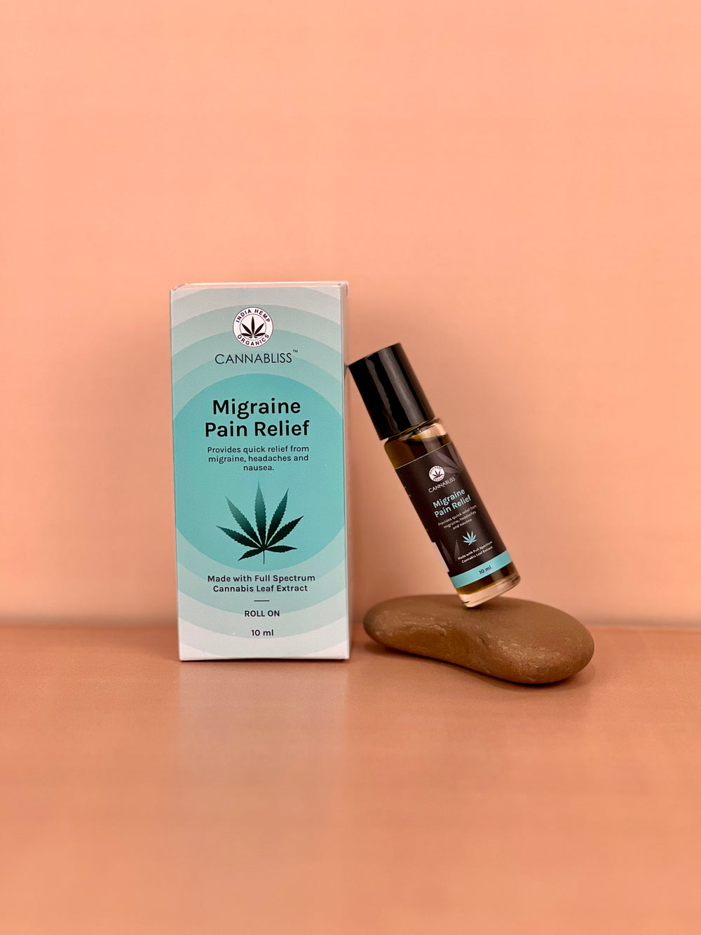 India hemp Organics Cannabliss Migraine Pain Relief - 10 ML