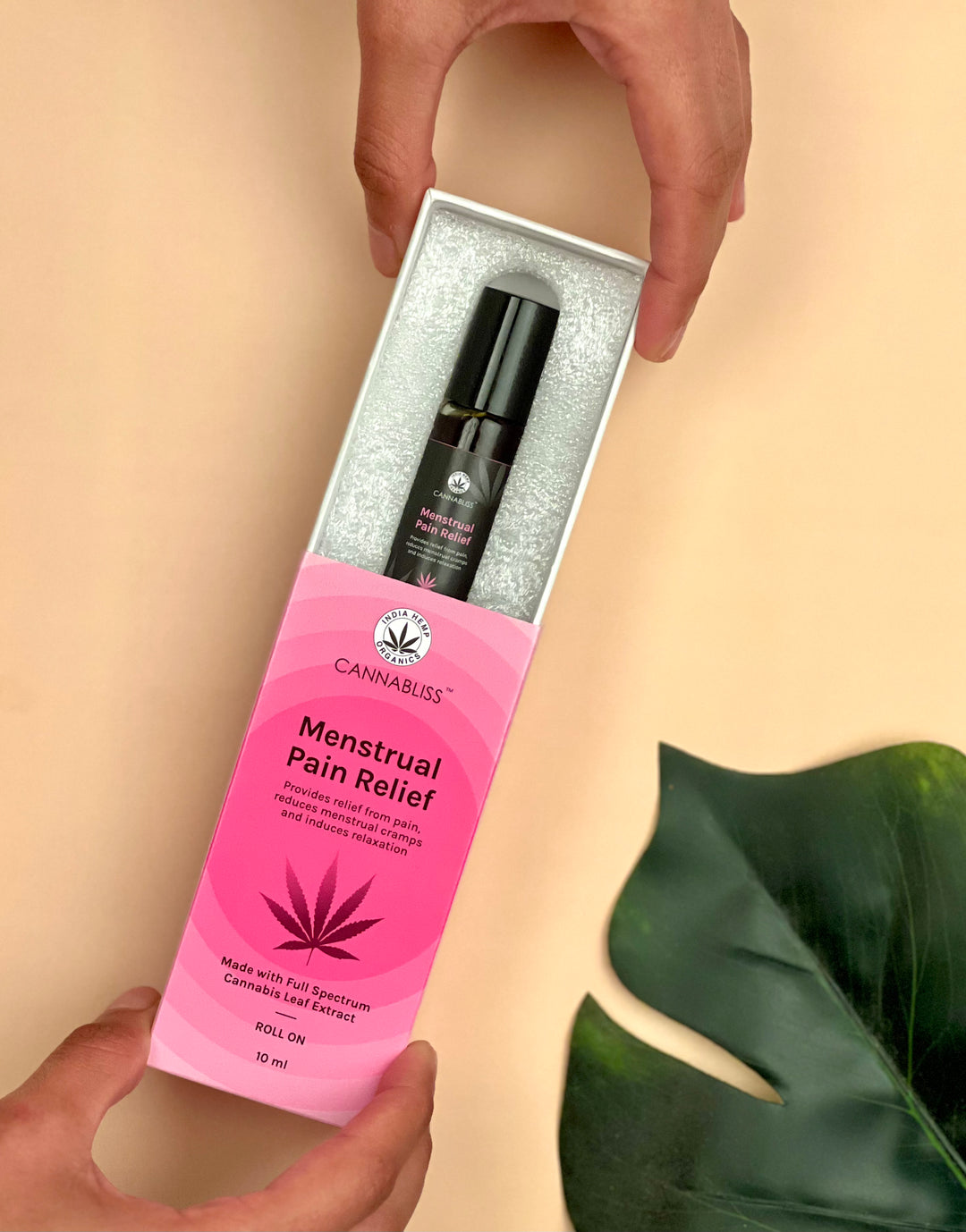 India hemp Organics Cannabliss Menstrual Pain Relief - 10 ML