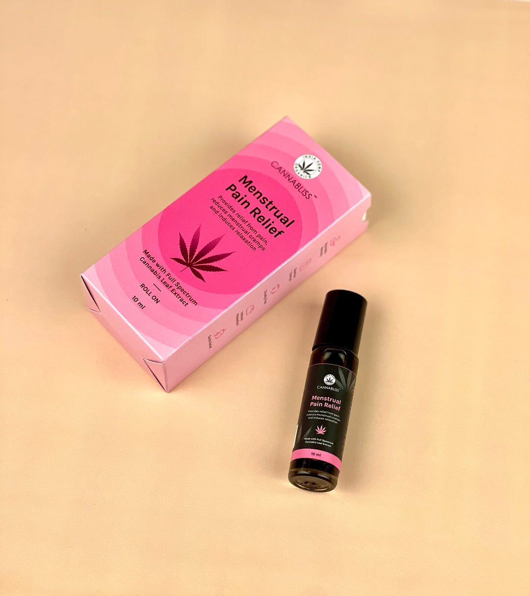 India hemp Organics Cannabliss Menstrual Pain Relief - 10 ML