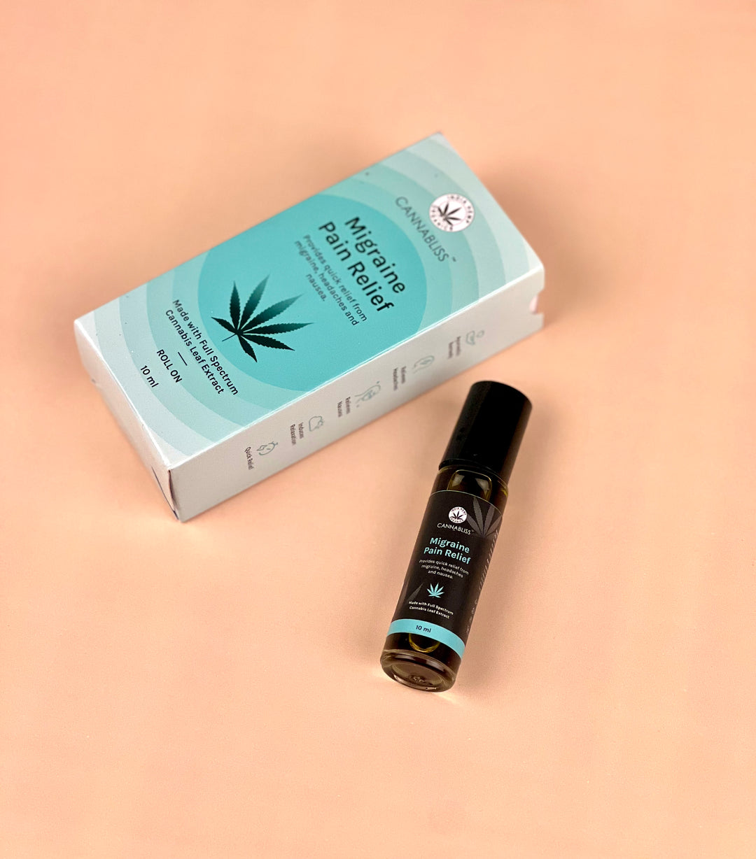 India hemp Organics Cannabliss Migraine Pain Relief - 10 ML