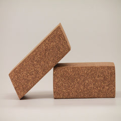Dvaar Sthairya The Cork Yoga Brick Set Of 2