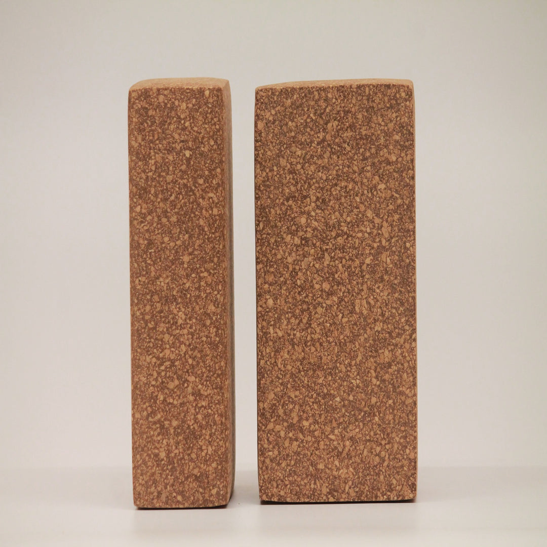 Dvaar Sthairya The Cork Yoga Brick Set Of 2